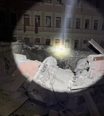 Театр, музей та готель зазнали пошкоджень в результаті ворожого удару по Одесі 