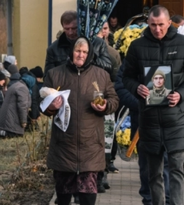 На Волині попрощалися із юним захисником Богданом Абрамовичем 