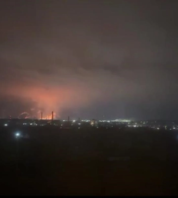 В Рязани БпЛА атаковали нефтебазу