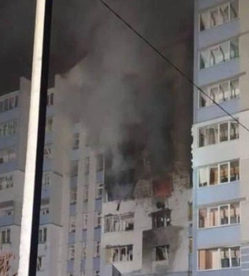 На Київщині внаслідок атаки &quot;шахедів&quot; пошкоджено багатоповерхівку та приватний будинок
