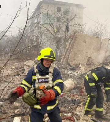 Жінка загинула від російського «шахеда» в Харкові