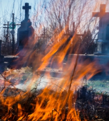 За добу на Львівщині вогонь знищив понад 13 000 кв. м сухостою – ДСНС