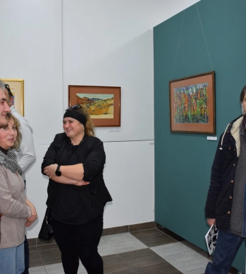 У Берегові відкрили виставку картин учасників Пленеру ім. Шимона Голлоші