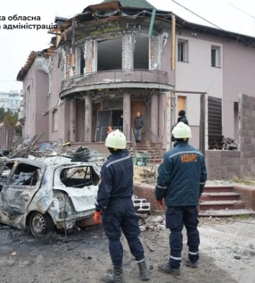 Массированная атака дронов: как Запорожье приходит в себя после атаки