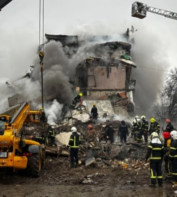 У Полтаві внаслідок ракетного удару без тепла залишилися шість будинків і дитсадок