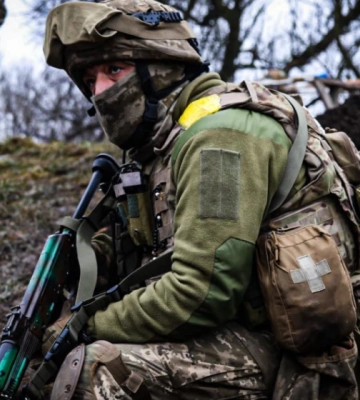 Ворог потрапив у вогневий мішок у Великій Новосілці, - 110 ОМБр