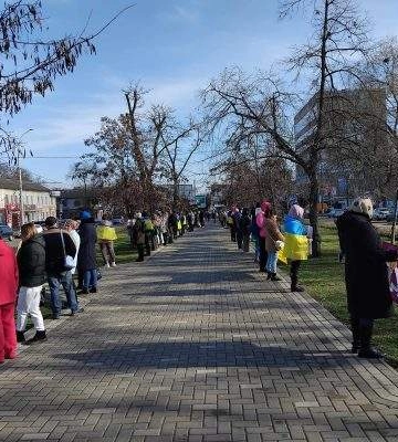 У Миколаєві пройшла масштабна акція «Не мовчи. Полон вбиває» (ФОТО)
