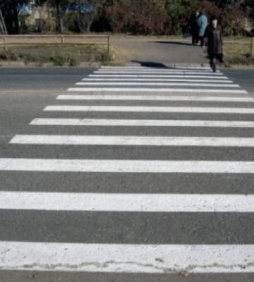 У Луцьку на 850 гривень оштрафували водія, який у центрі збив пішохода