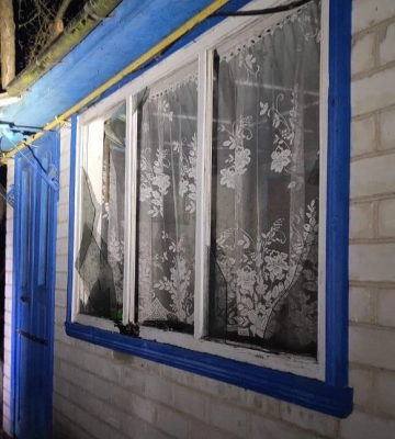 Два ворожих дрони збили на Черкащині. Уламки пошкодили будинки