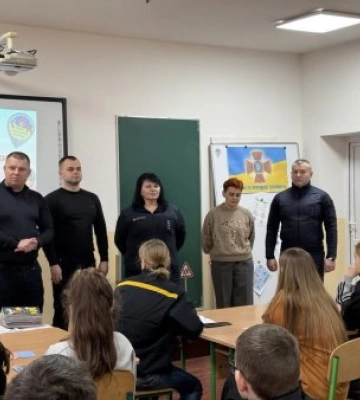 В Перечинській тергромаді, відбулося відкриття нового навчального простору - класу безпеки