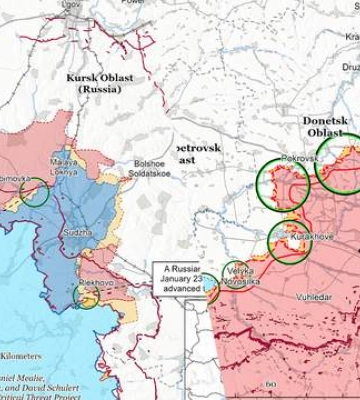Враг продвинулся возле Торецка, Покровска и в Курской области — ISW
