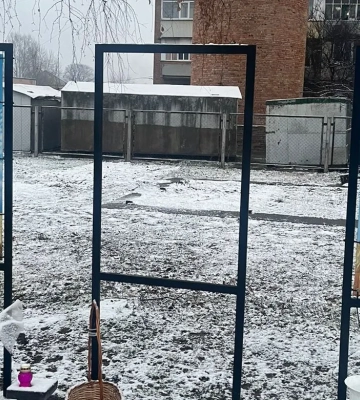 Під Полтавою зрізали плакат загиблого воїна на Алеї Слави