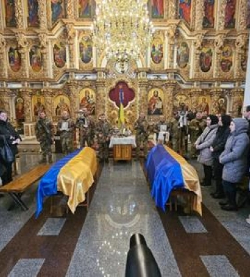 Полтава провела в останню дорогу загиблих Героїв