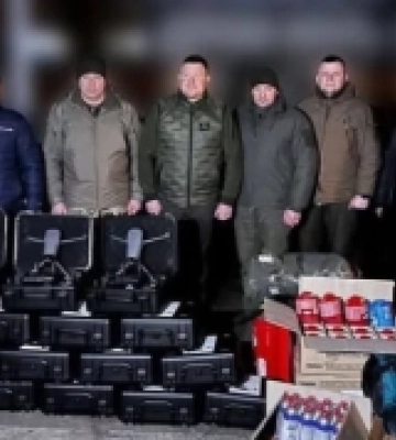 З Нововолинської громади передали допомогу для військових на фронт