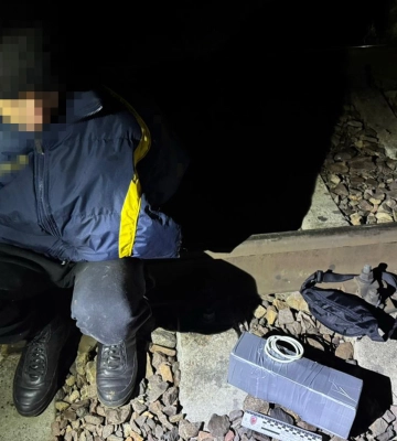 СБУ затримала агента фсб, який намагався підірвати колію перед вантажним потягом на Рівненщині