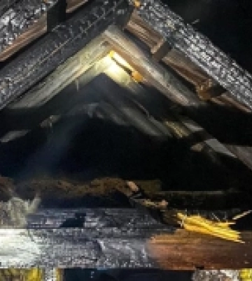 У Невицькому на Ужгородщині, через недолік конструкції димаря, у прибудові виникла пожежа