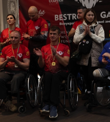 У Львові відбулися змагання BESTRONG GAMES серед ветеранів війни