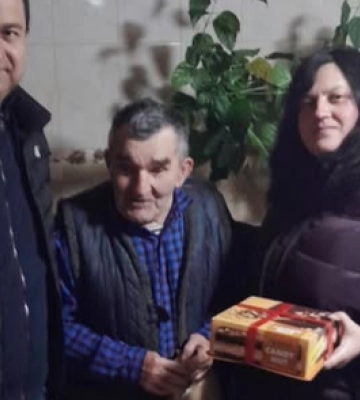 Довгожитель з Волині приймав вітання з нагоди 95-річчя