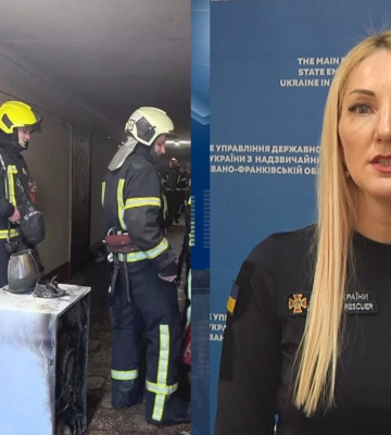Пожежа трапилась у одному із гуртожитків Івано-Франківська (відео)