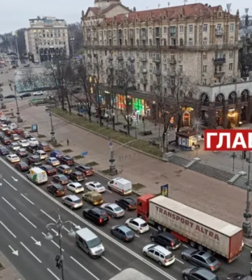 У Києві на перетині Хрещатика та Європейської площі тимчасово обмежать рух транспорту