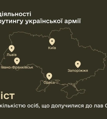 Одеса увійшла у ТОП-5 міст, де активно долучаються до війська через центри рекрутингу