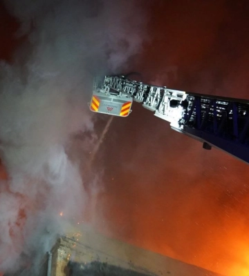 Через ворожу атаку у Черкасах вночі були пожежі на трьох підприємствах (ФОТО)