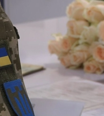 У Луцьку одружилися військовослужбовці Анна та Костянтин
