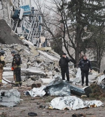 Росіяни зруйнували міськраду в Ізюмі - Зеленський
