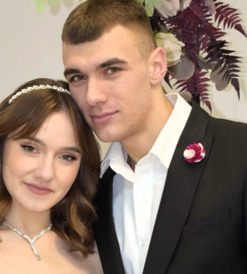 У Луцьку одружилися військовослужбовці Анна та Костянтин
