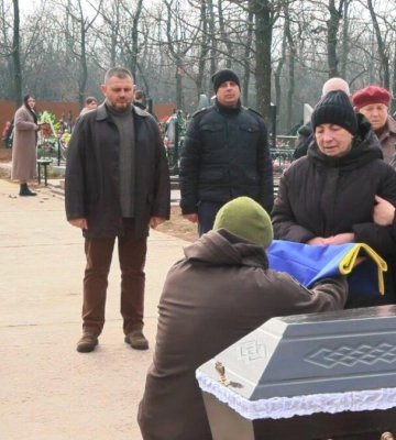 Ізмаїл провів в останню путь захисника України Романа Ничипуренка
