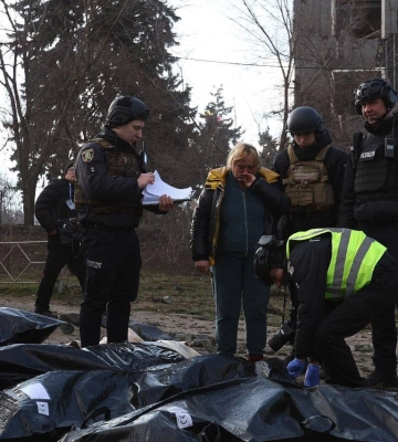 Зеленський показав відео наслідків удару росіян по Ізюму