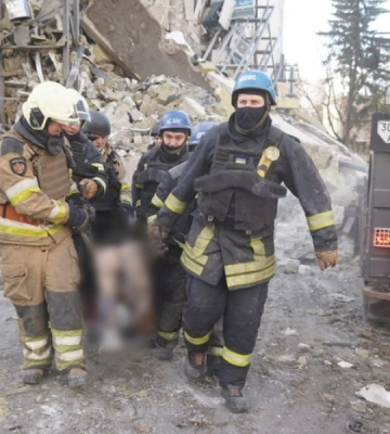 Ракетний удар по Ізюму: відомо про понад 40 поранених, серед них ‒ діти (ФОТО)