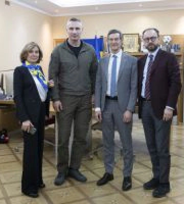 Віталій Кличко зустрівся з делегацією ЄБРР