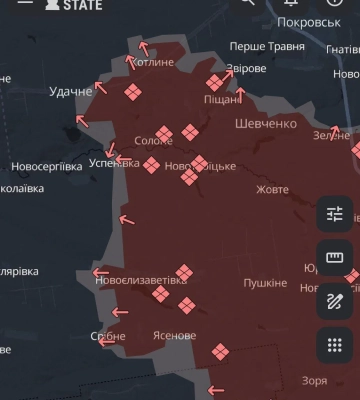 Сили Оборони України відновили позиції біля Надіївки, - DeepState