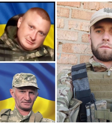 На Рівненщині попрощалися з трьома воїнами