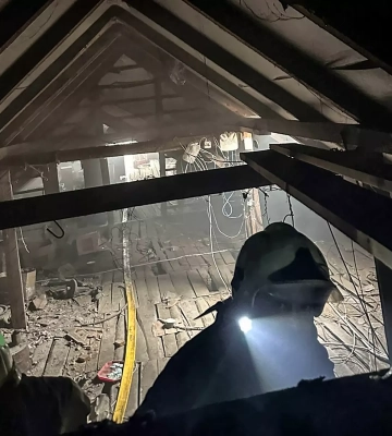 У Нижньому Солотвині на Ужгородщині пожежа горів житловий будинок