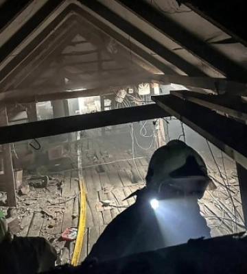 У Нижньому Солотвині на Ужгородщині пожежа горів житловий будинок