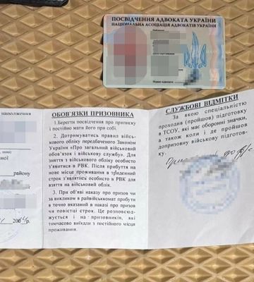 У Дніпрі адвокат за $12 тисяч пропонував допомогу в ухиленні від мобілізації