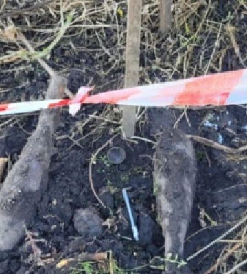 Під час земляних робіт на Львівщині виявили застарілий боєприпас