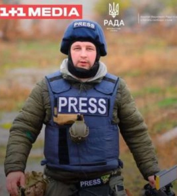 Українські медійники потрапили під обстріл у Харківській області