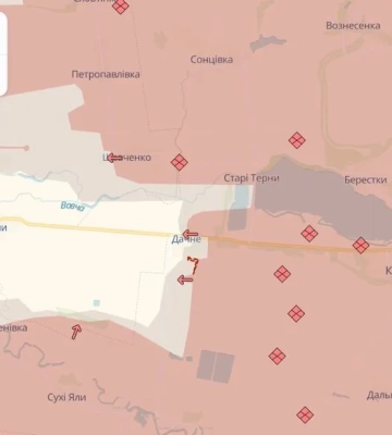 Росіяни просунулись в Андріївці та Дачному, - DeepState