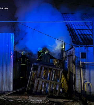 5 лютого вогнеборці ліквідували три пожежі, на одній з них постраждала жінка