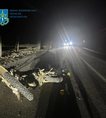 На Прикарпатті повідомлено про підозру затриманому водію-винуватцю смертельної ДТП