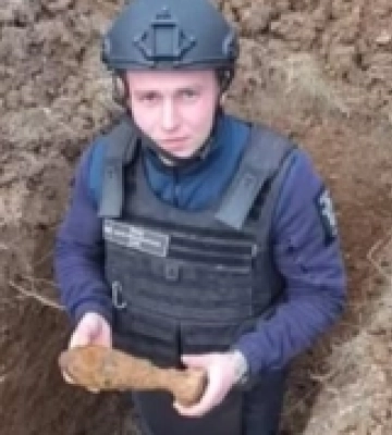 Біля села Галоч на Ужгородщині виявили мінометну міну часів Другої світової війни