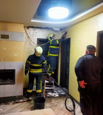 На Хустщині сталося загоряння у житловому будинку