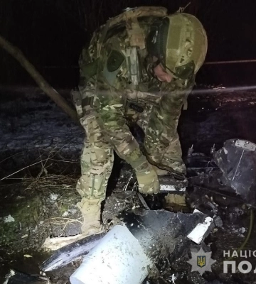 Вибухотехніки поліції Сумщини знешкодили бойову частину ворожого ударного безпілотника