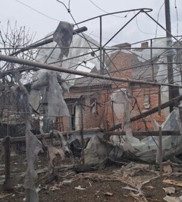 Ворог атакував Нікопольщину артилерією, дронами-камікадзе та скинув боєприпас з БпЛА
