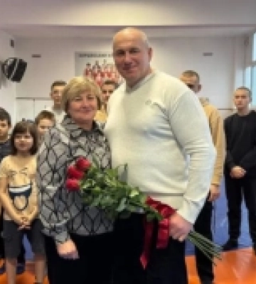 На Волині привітали тренера з греко-римської боротьби із 50-річним ювілеєм