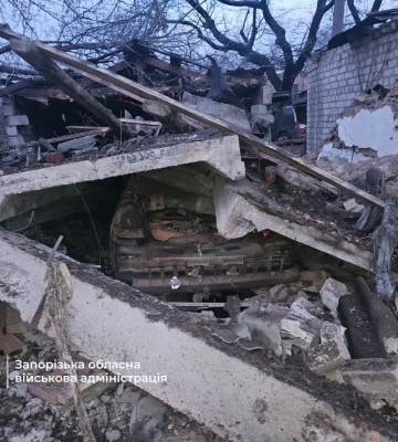 Росіяни за добу 339 разів били по Запорізькій області