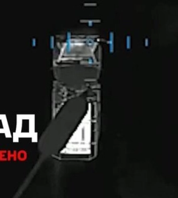 Ворожу РСЗВ БМ-21 "Град" на повному ходу уразив скидом оператор БПЛА на Луганщині. ВIДЕО